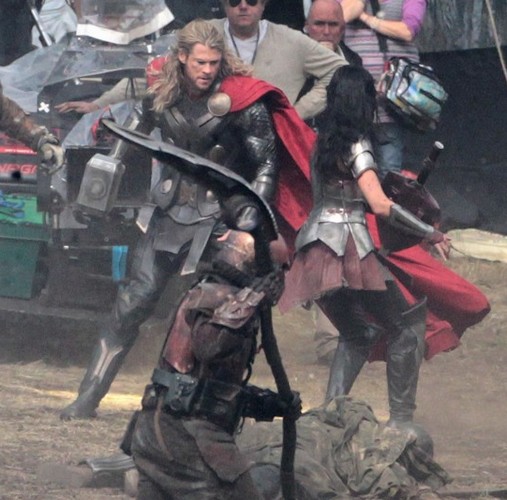 Sur le tournage de Thor : The Dark World