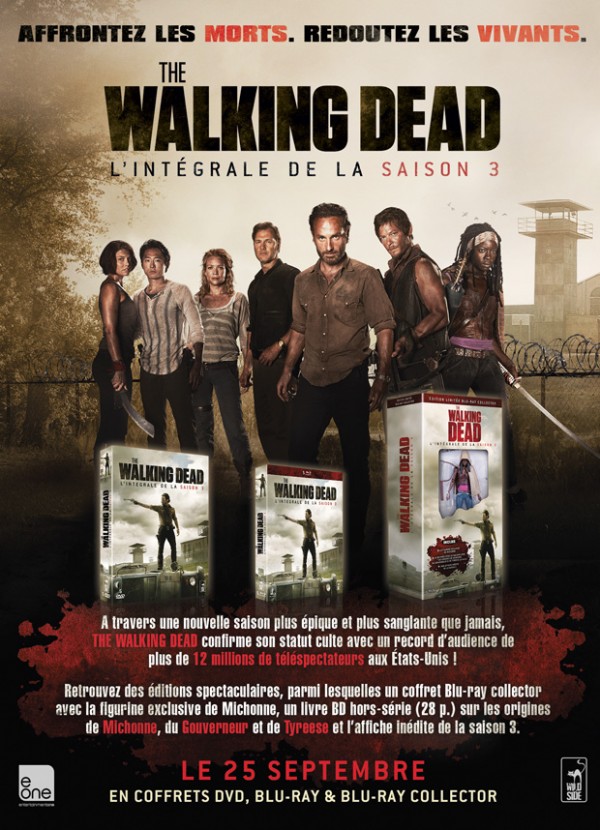 Jeu concours The Walking Dead saison 3 en DVD & Blu-ray