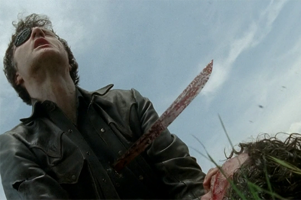 david-morrissey-sword-through-chest-the-walking-dead-too-far-gone