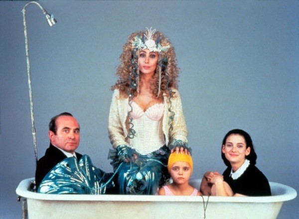 avec Cher, Christina Ricci et Winona Ryder dans ' Les Deux Sirènes '