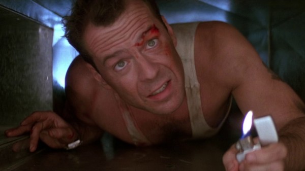 Bruce Willis dans Piège de cristal
