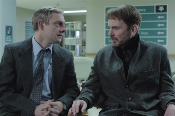 Martin Freeman et Billy Bob Thornton dans Fargo