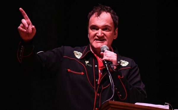Quentin Tarantino lors de la lecture publique le 19 avril (Amanda Edwards pour WireImage) 