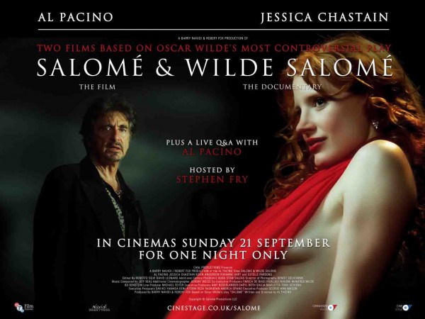 jessica chastain wilde salome aff