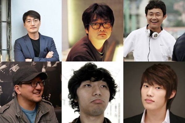 De haut en bas, et de gauche à droite : Lee Su-jin, Shim Sung-bo, Jo Bum-gu, Noh Young-seok, Jung Yoon-suk et Shin Ju-hwan