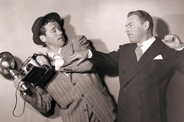 Howard Duff et Brian Donlevy