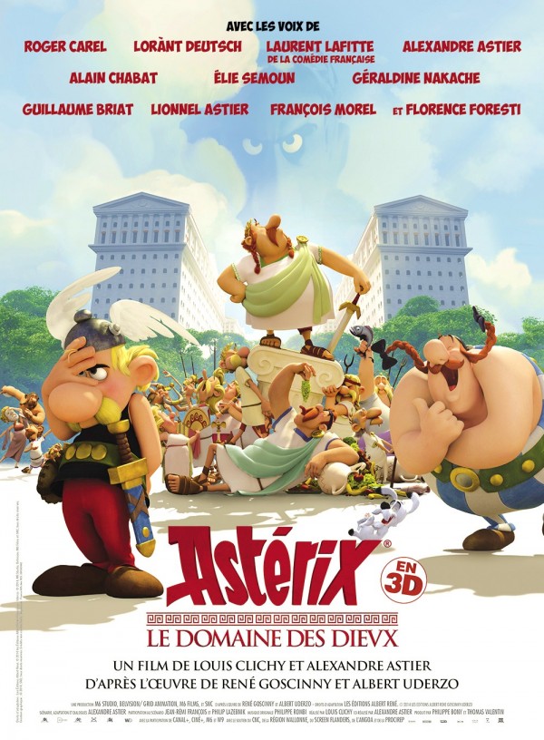 asterix et le domaine des dieux AFFICHE