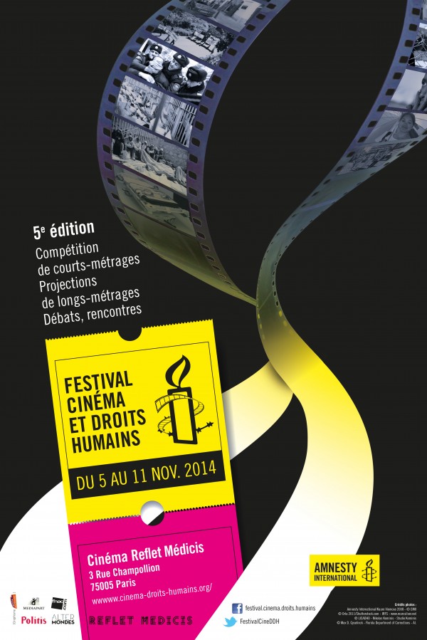 festival cinema et droits humain affiche 2014