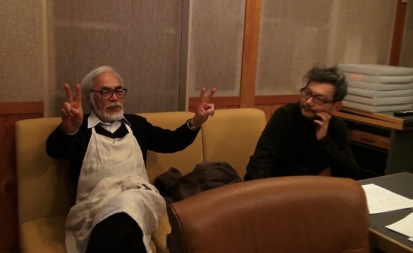 Hayao Miyazaki et Hideako Anno