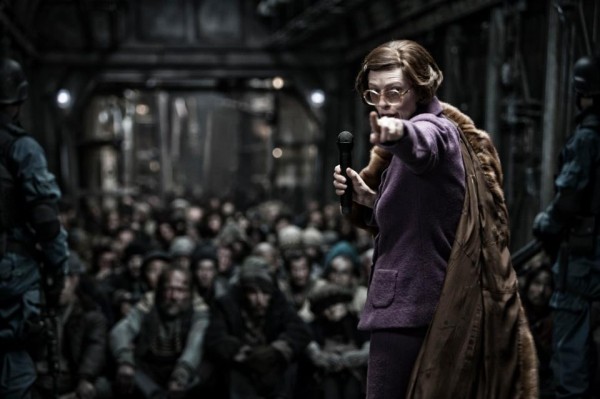 Tilda Swinton dans Snowpiercer