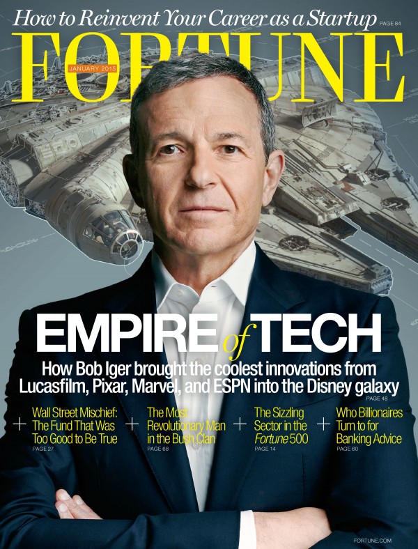 fortune bob iger faucon millenium