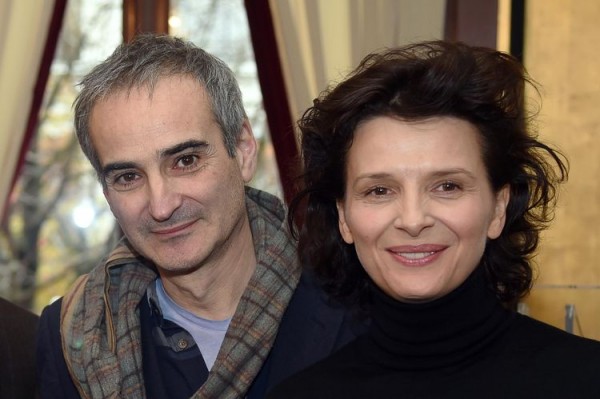 Olivier Assayas et Juliette Binoche (AFP/Dominique Faget)