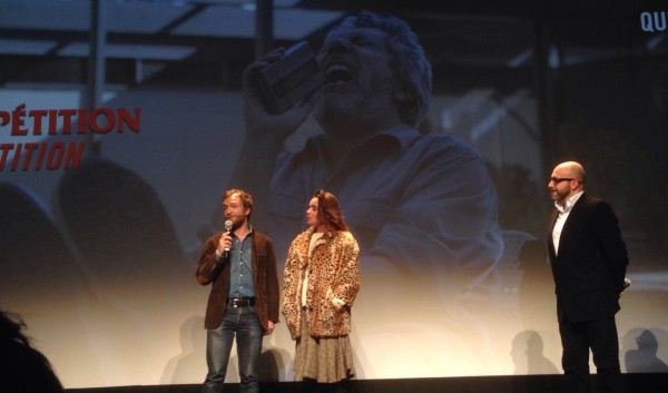  Jonathan Lambert et  Élodie Bouchez  présentent Réalité au Festival de Gérardmer 2015