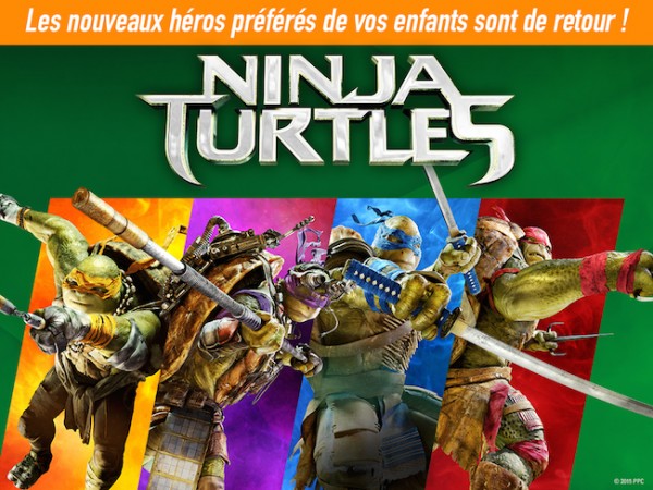 Jeu concours Ninja Turtle