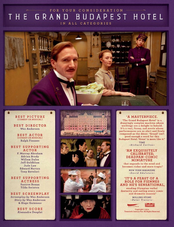 fyc the grand budapest hotel