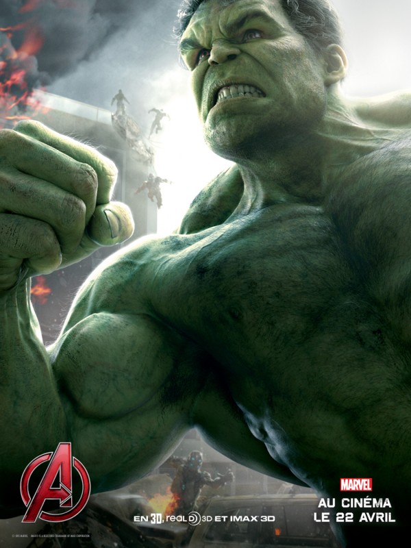 AvengersLeredUltron_Affiche_HULK_FRANCE