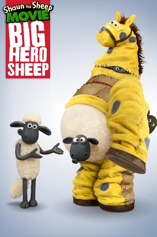shaun le mouton big hero sheep affiche