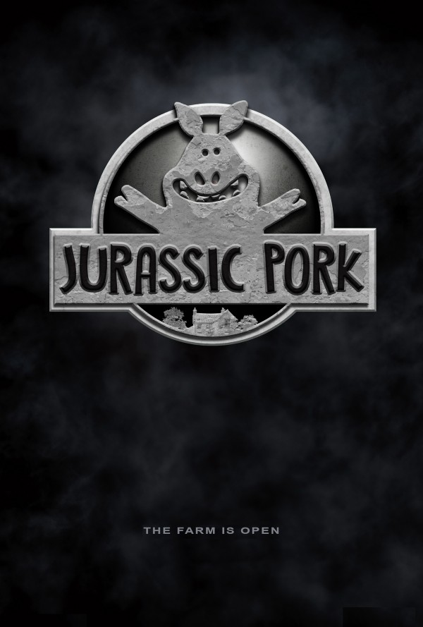 shaun le mouton jurassic pork affiche