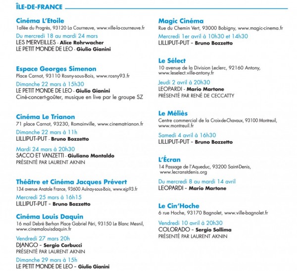 tremblay en france agenda 3
