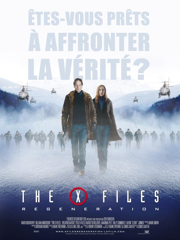 x files regeneration affiche