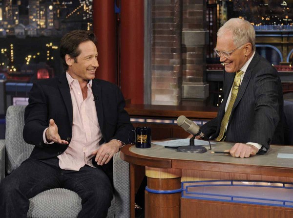 David Duchovny David Letterman