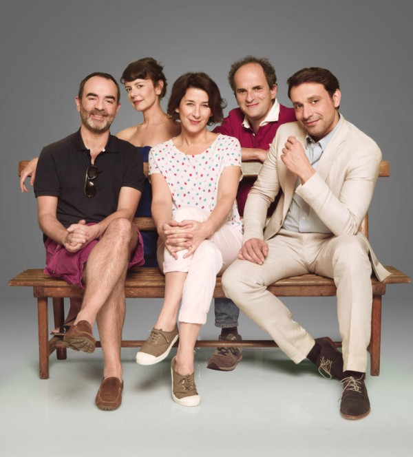 Bruno SOLO, Constance DOLLE, Isabelle GELINAS, Lionel ABELANSKI, et Bruno SALOMONE