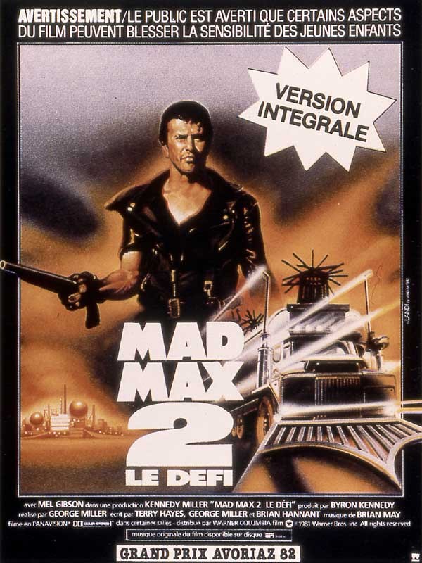 mad max 2 AFFICHE