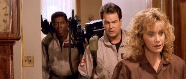 Avec Ernie Hudson et Dan Aykroyd dans SOS Fantômes 2