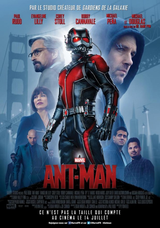 Ant-Man l'affiche du film Marvel