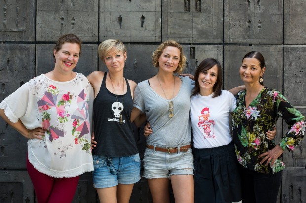 Le jury, Zoe Bell au centre