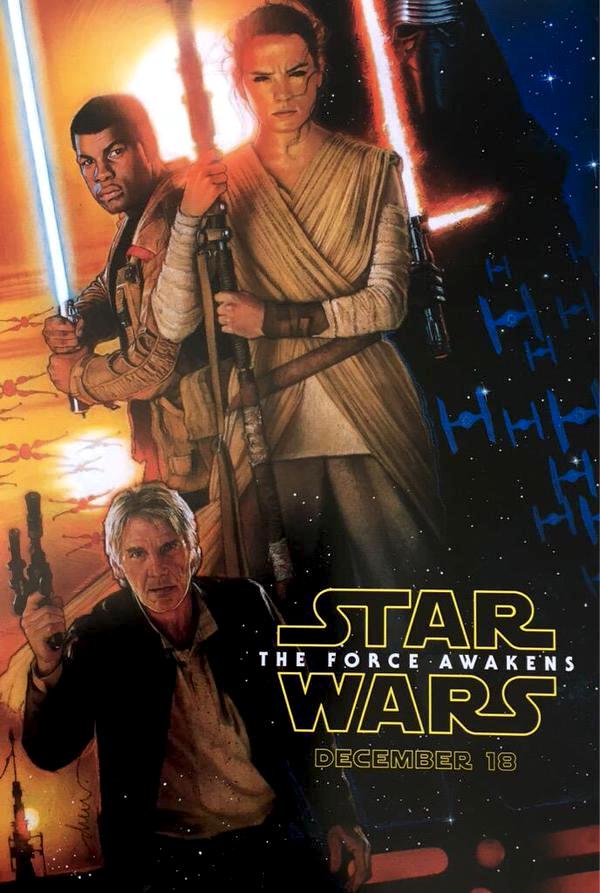 Star Wars reveil de la force premier poster