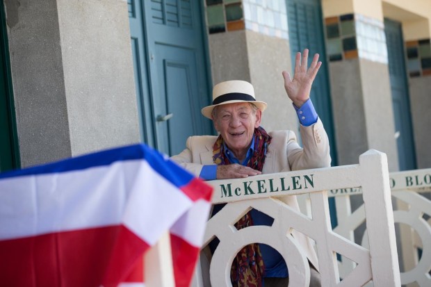 Ian McKellen inaugure la cabine 66