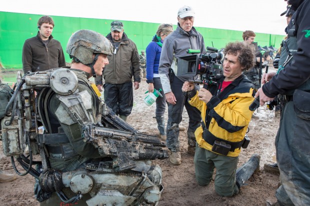 Tom Cruise et Doug Liman sur le tournage de Edge of Tomorrow