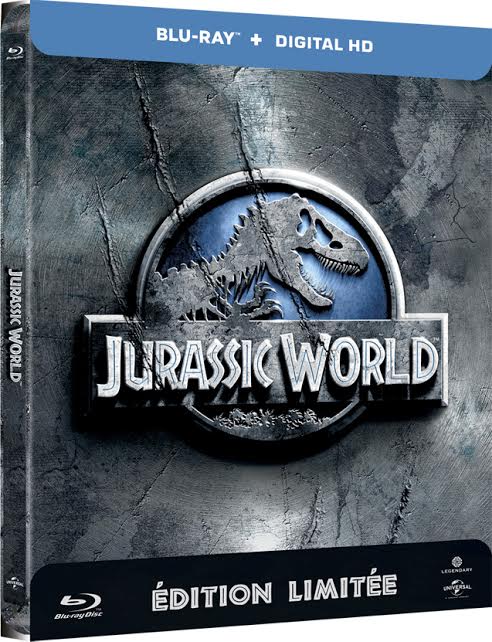 Jurassic Wolrd Blu ray