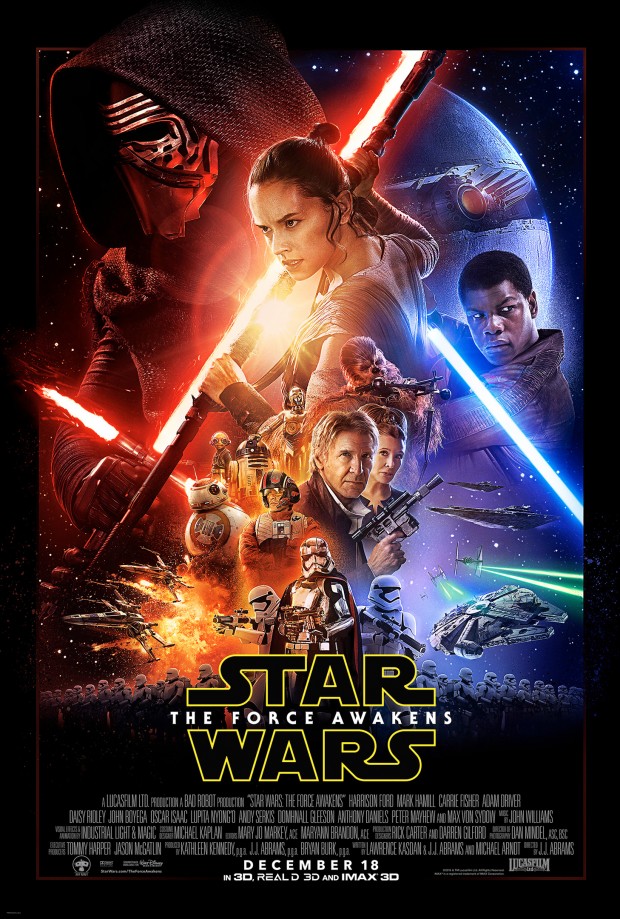 Star Wars reveil de la force deuxième poster 02