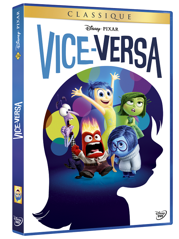 Vice Versa film DVD 2015 Disney Pixar
