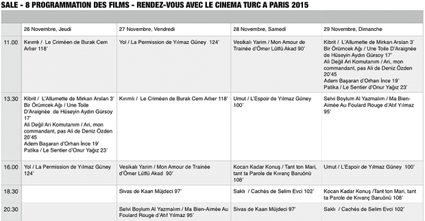 cinema turc a paris 2015