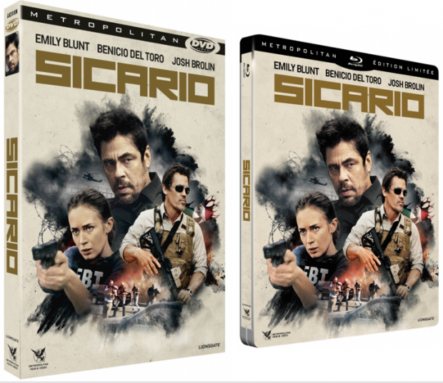 DVD et Blu Ray Sicario