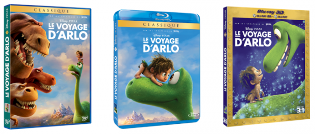 Le Voyage d Arlo DVD, Blu Ray