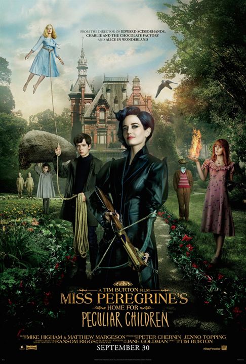 miss peregrine affiche