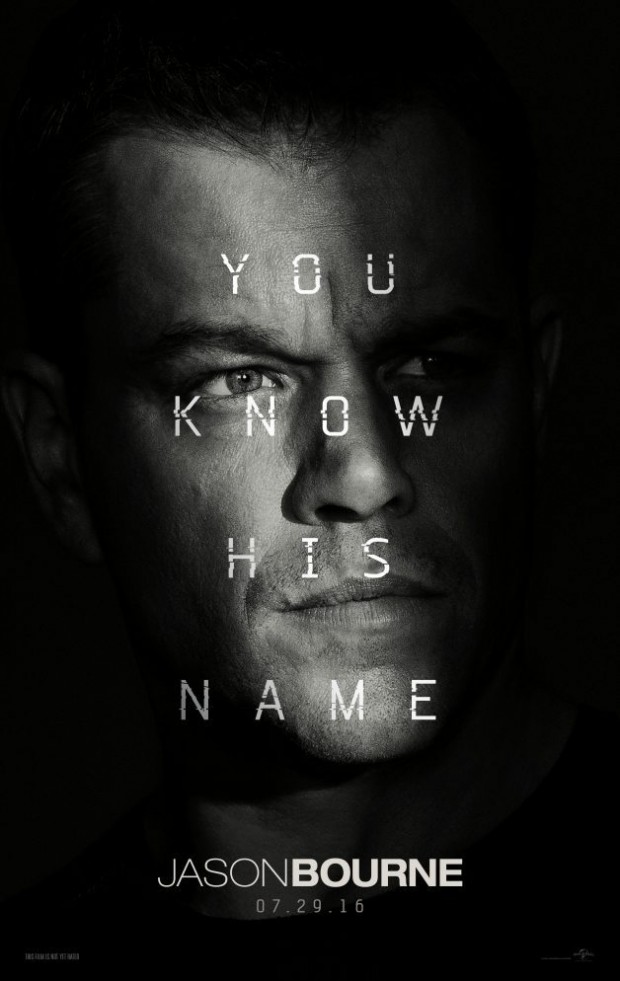 jason bourne poster teaser