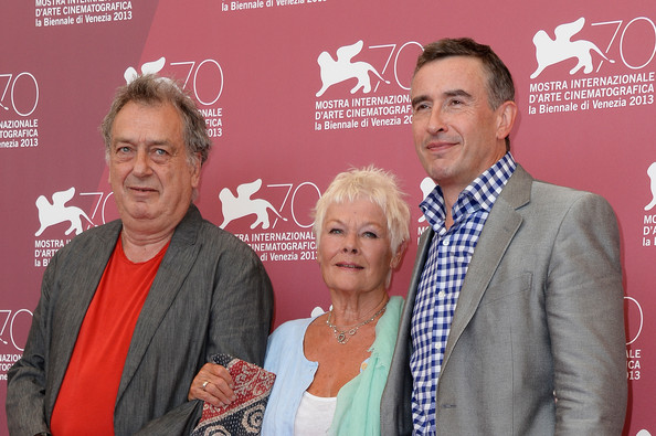 Stephen Frears, Dame Judi Dench et Steve Coogan à la première de Philomenia au Festival de Venise en 2013 (photo : Pascal Le Segretain/Getty Images Europe)