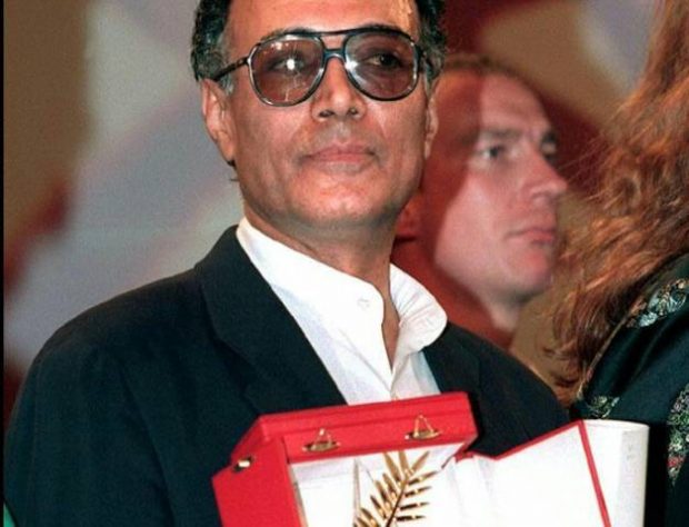 La Palme d'or pour Le Goût de la cerise le 18 mai 1997 AFP/Archives / MICHEL GANGNE )