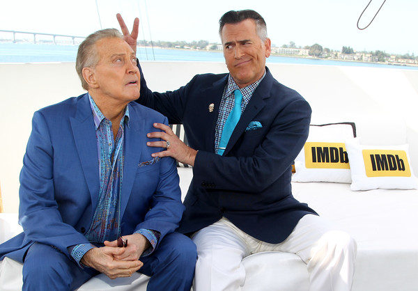 Bruce Campbell et Lee Majors comic con 2016 ASH VS EVIL DEAD 02