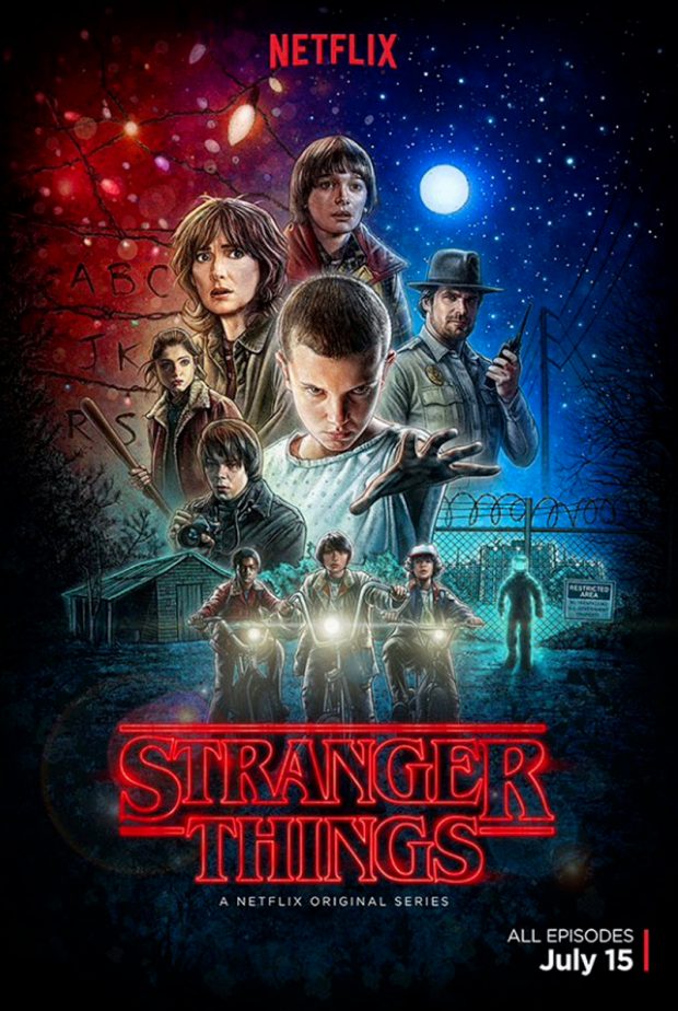 stranger things AFFICHE