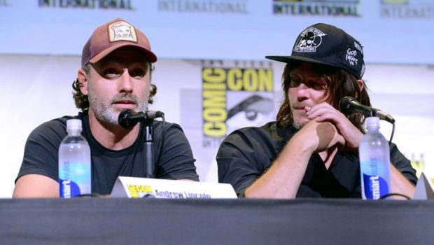 Andrew Lincoln et Norman Reedus (photo : Albert L. Ortega/Getty Images)