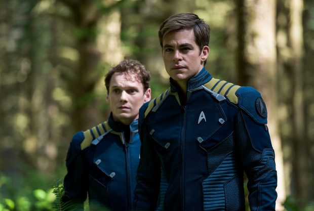 Star Trek Sans limites Anton Yelchin Chris Pine