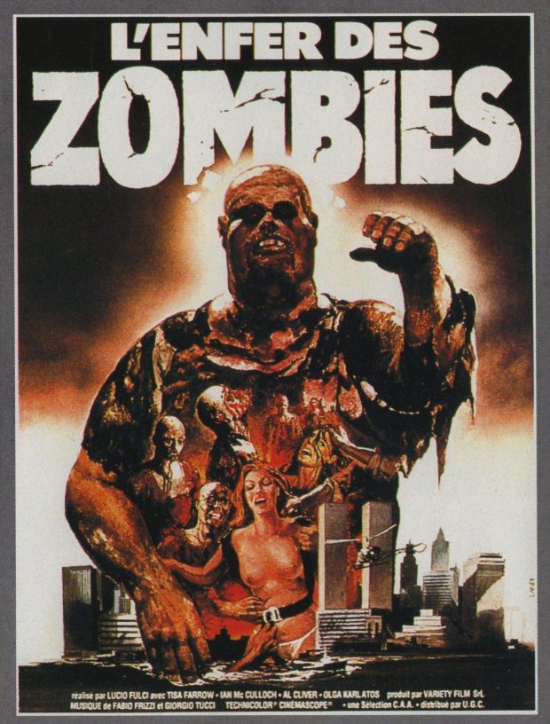 l'enfer des zombies AFFICHE