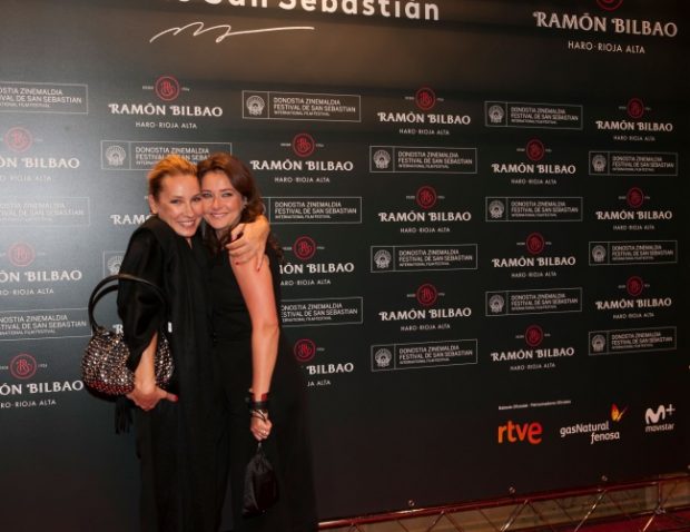 La réalisatrice Emmanuel Bercot et l'actrice Slidse Babett Knudsen pour La Fille de Brest (photo : Yudania)