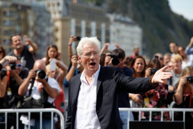 Richard Gere présent pour le film Time out of mind d'Oren Moverman (photo : Pablo Gómez)